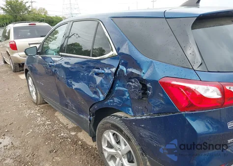 2020 Chevrolet Equinox Fwd Lt 1.5L Turbo из США, поврежденный, VIN 3GNAXKEV8LL332766